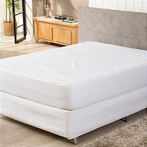 Protetor Colchão Solteiro Impermeável Microfibra 170 Fios