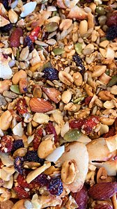 Granola low carb gourmet com eritritol
