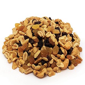 Mix de castanhas com uva passa