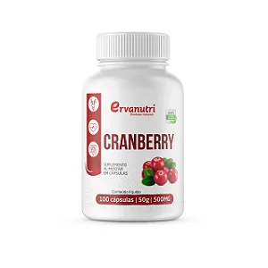 Cranberry 500mg 100 Cápsulas - Natus Verde