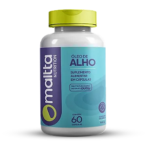 Óleo de Alho 500mg  60 Cápsulas