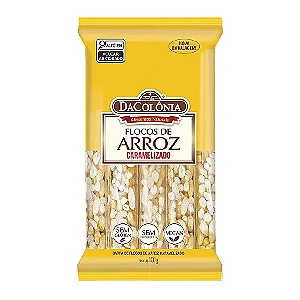 Flocos de arroz caramelizado