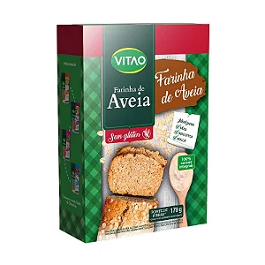 Farinha de aveia sem glúten