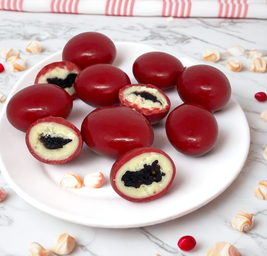 Dragge de cranberry com chocolate branco zero açucar