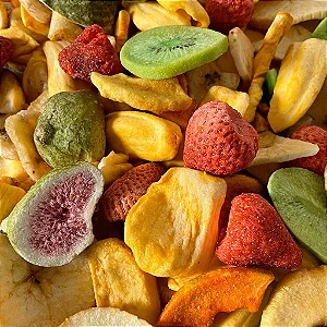 Mix de frutas Desidratadas Liofilizadas