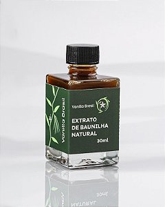 Extrato de Baunilha Natural 30ml - Vanilla Brasil