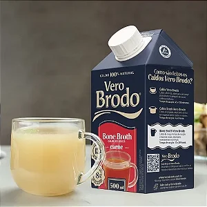 Caldo de ossos Vero Brodo-Sabor Carne