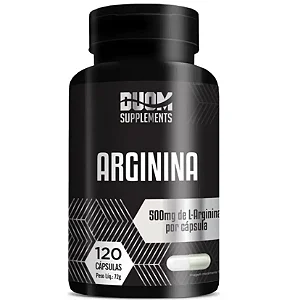 Arginina Cápsulas 500mg - DUOM