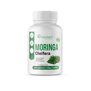 Moringa Oleifera cápsulas 500mg - Ervanutri