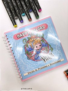 HAPPY COLORS PRINCESAS VITRAL