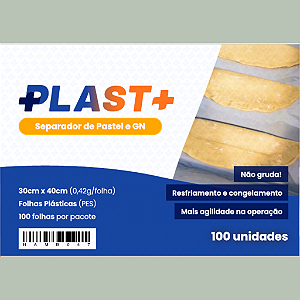Separador de Galeto e Pastel 30x40cm 100 unidades