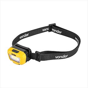 Lanterna para cabeça recarregável LED COB 2 estágios LCV 200 Vonder