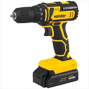 Parafusadeira/furadeira a bateria 20V bivolt PFV 020 - Vonder