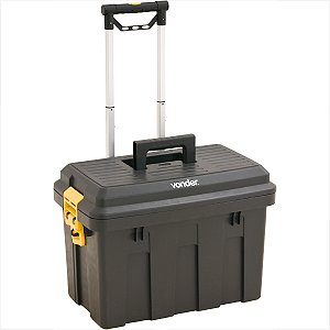 Caixa de ferramentas plástica com rodas 62 x 44 x 44,5 cm CRV 0200 Vonder