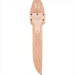 Bainha de couro fixa para facão 16" - Vonder