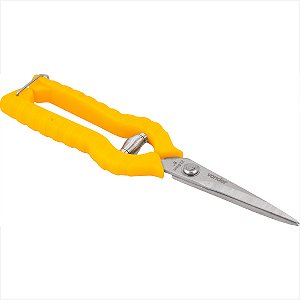Tesoura para poda 20,3 cm - 8" bico longo uso leve - Vonder