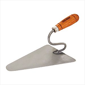 Colher para pedreiro triangular 8" - Vonder