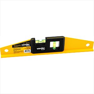 Nível de alumínio 12" com base magnética trapezoidal Vonder Plus