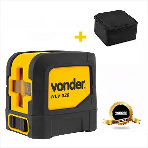 Nível a laser 20 metros verde 2 linhas NLV 020 - Vonder