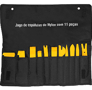 Kit de espátulas de nylon com 11 peças - Vonder