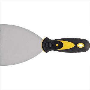 Espátula lisa 2.1/2" - 63,0 mm cabo emborrachado - Vonder