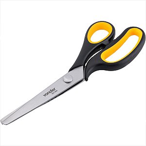 Tesoura de picotar com cabo plástico emborrachado - Vonder