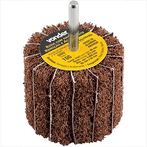 Roda com haste remoção e acabamento 60 x 50 mm G100 Vonder