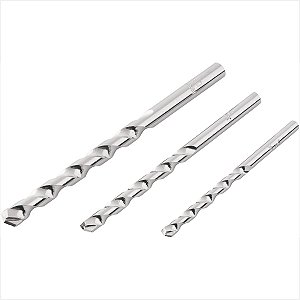 Kit brocas para concreto metal duro 5 mm a 8 mm 3 peças - Vonder