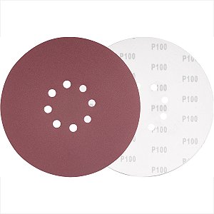 Disco de lixa costado em pluma 225 mm grão 100 - Vonder