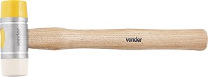 Martelo antirretrocesso 35 mm intercambiável nylon/poliuretano Vonder