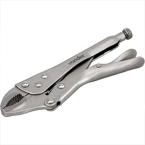 Alicate de pressão 7" mordente curvo - Vonder