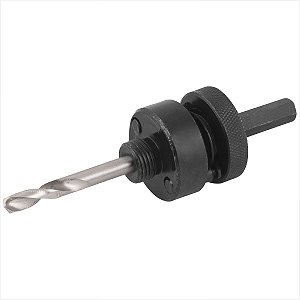 Suporte serra copo 32 a 150 mm com broca piloto haste de 11/32" - Vonder
