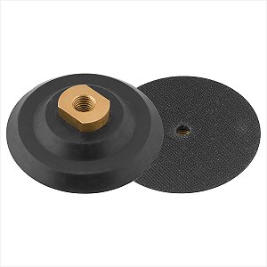 Disco de borracha 4" para politriz - Vonder