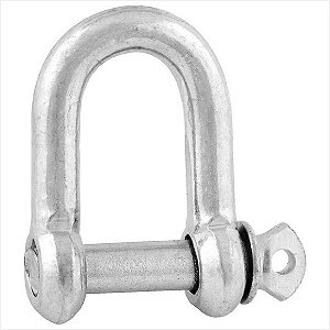 Manilha reta para cabo de aço 5/8" - Vonder