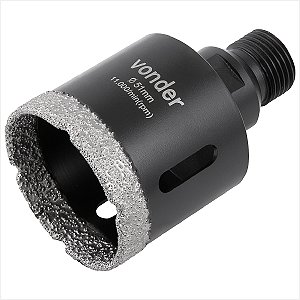 Serra copo diamantada 51 mm para esmerilhadeira - Vonder