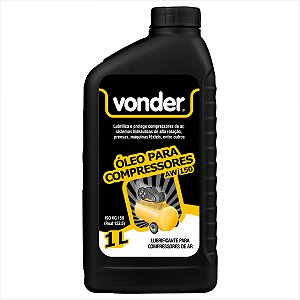 Óleo para compressores e sistemas hidráulicos AW 150 1 litro - Vonder