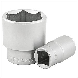 Soquete sextavado com encaixe de 1/2" 28 mm - Vonder