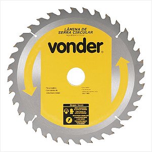 Lâmina serra circular com 48 dentes de metal duro/vídea 350 x 30 mm Vonder