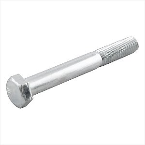Parafuso sextavado zincado 3/8" x 3" UNC rosca parcial 100 peças Vonder