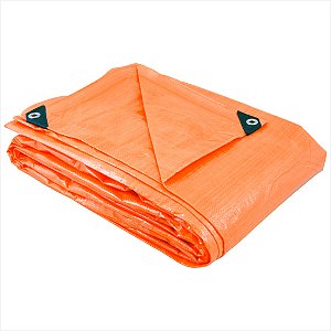 Lona de polietileno laranja 3 m x 3 m - Vonder