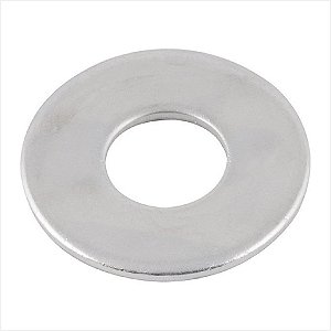 Arruela lisa 3/8" zincada 100 peças - Vonder