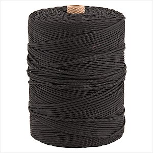 Corda multifilamento trançada 4,0 mm x 400 m preta - Vonder
