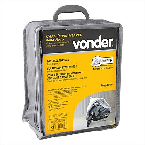 Capa impermeável para moto tamanho P - Vonder