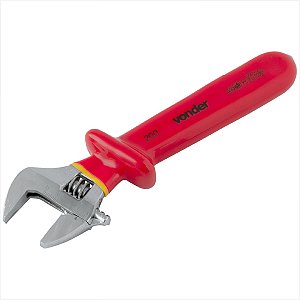 Chave ajustável 8" isolada 1.000 V IEC60900 - Vonder