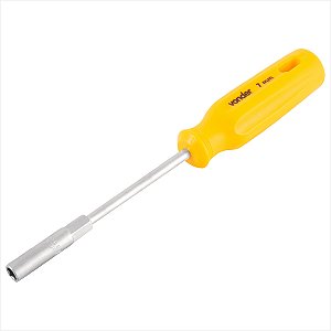 Chave canhão 7 mm x 125 mm aço cromo vanádio - Vonder