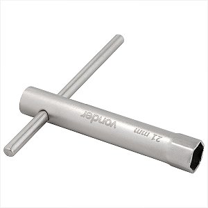 Chave para vela 21 mm com manípulo - Vonder