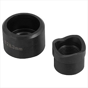 Matriz para furação 28,3 mm furador de chapas hidráulico FCV 035 Vonder