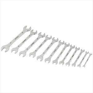 Kit de chaves fixas 6 mm a 32 mm cromadas - Vonder