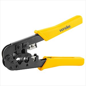Alicate crimpador com acessórios 26 peças - Vonder