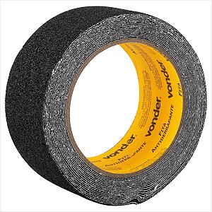 Fita antiderrapante 50 mm x 5 m preta - Vonder